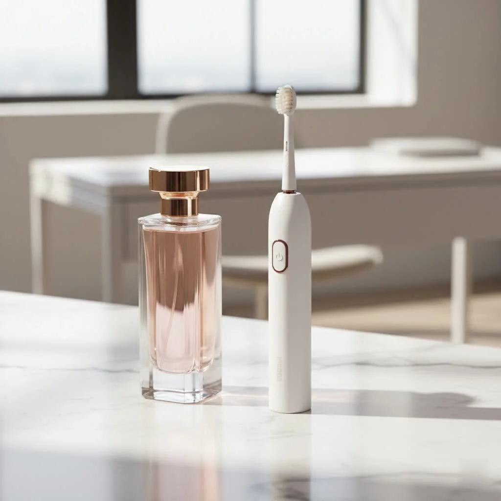 Affordable electric toothbrush with a sleek design