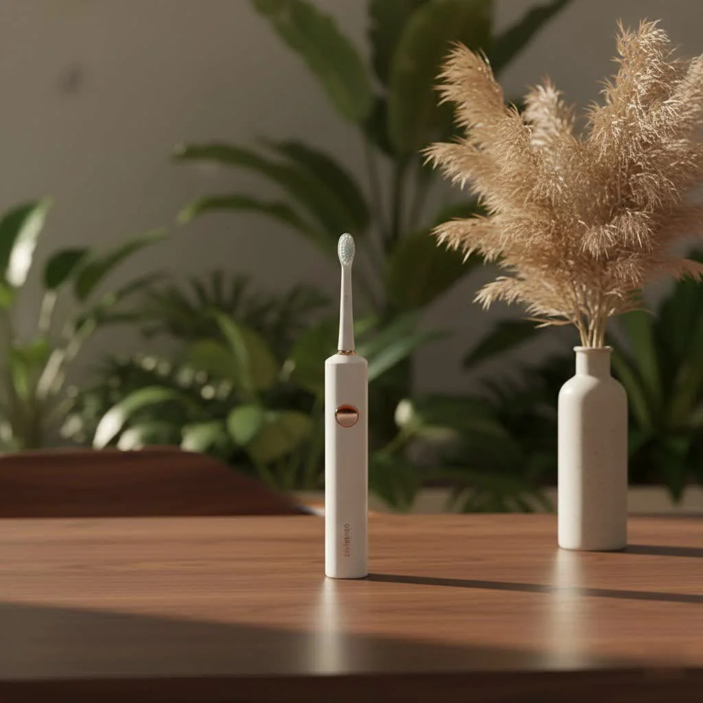 Electric toothbrush with water flosser combo unit