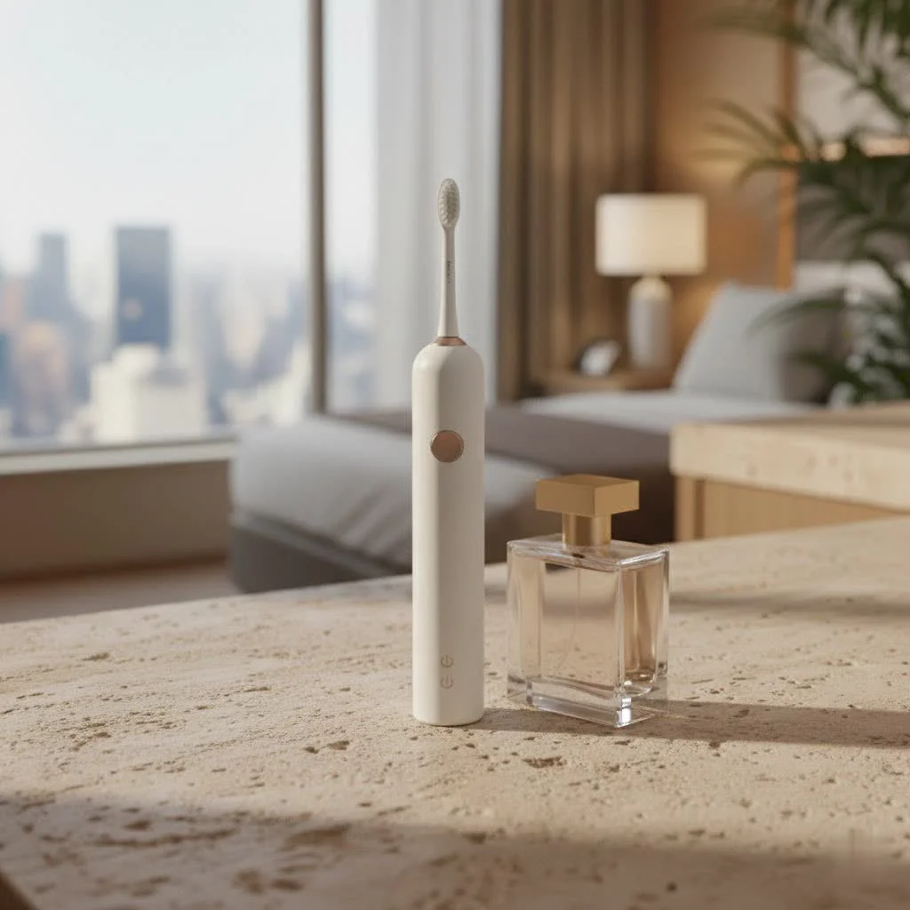 Quip electric toothbrush with a sleek, minimalist design